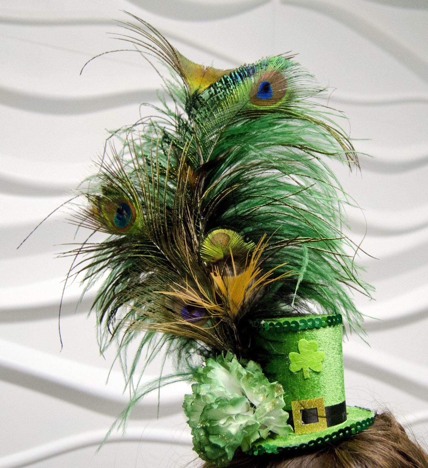 Tosha Riggs leprechaun hat